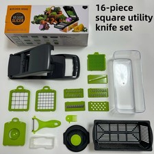 16 in 1 Vegetable Fruit Chopper Cutter Food O...