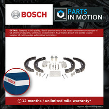 Image of Handbrake Shoes Set fits BMW 335D 3.0D 06 to 21 Parking Genuine Bosch Guaranteed