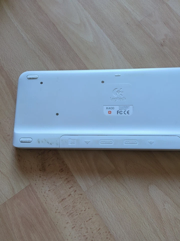 Logitech Wireless K400 Funk Tastatur, QWERTZ, USB, Schwarz - Bild 4 von 4