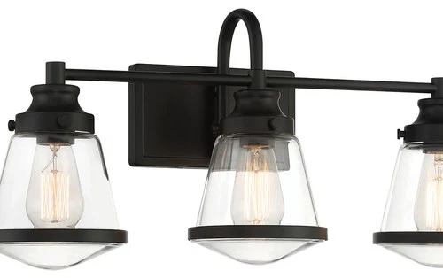 Minka Lavery 2583 Mannsdale 3 Light 24"W Vanity Light - Coal - Picture 4 of 4