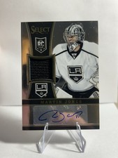 Martin Jones 2013-14 Select Rookie Auto Jersey /199 #329