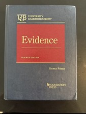 Fishers Evidence, 4th Edition (University Cas...