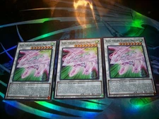 3x Accel Synchro Stardust Dragon 1st Edition Common L5DD-ENY37 Yu-Gi-Oh!