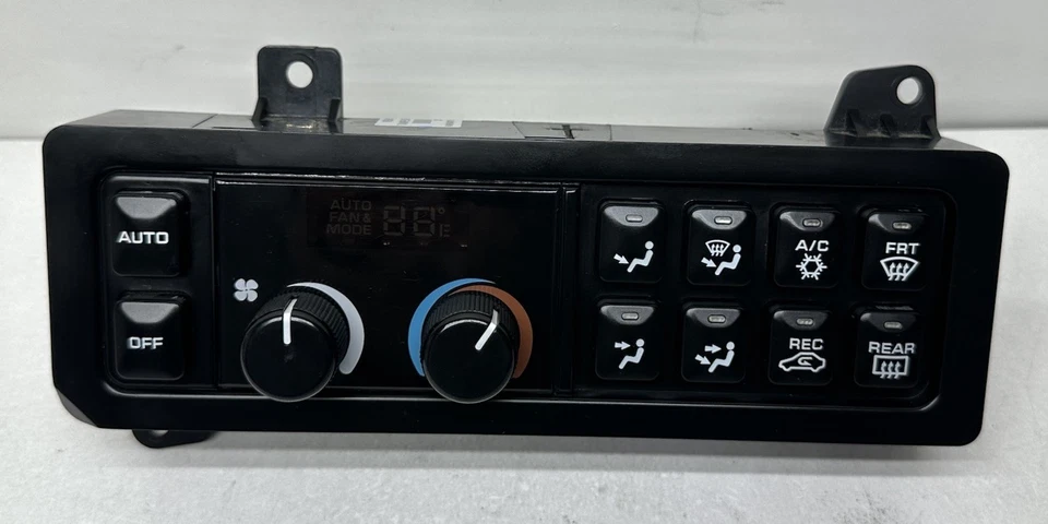 Chrysler LHS New Yorker Concorde 1994-1997 ATC digital calentador de aire acondicionado control de clima Foto 4 de 4