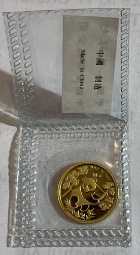 1992 Chinese Gold Panda 1 oz — photo from the most recent tracked eBay sale