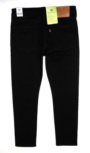 LEVI'S - Pantalones de mezclilla elásticos premium negros 510 ajustados para hombre NUEVOS 33" W X 30" L - Imagen 3 de 8