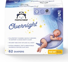 Mama Bear Leak Protection Diapers Size 5 62Ct