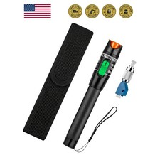 Visual Fault Locator Fiber Optic Tester - Fiber Optic Cable Tester Meter with...