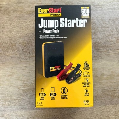 EverStart MAXX 1200 Amps Jump Starter, Power Station, 500W, 120 PSI Compressor