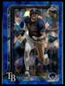 2025 Topps Chrome Sapphire Josh Lowe #111 Tampa Bay Rays