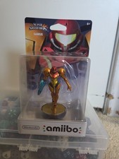 Nintendo amiibo Samus (Super Smash Bros 2014) Metroid Wii U Factory Sealed New