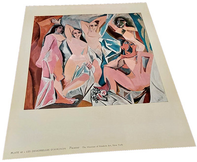 Metropolitan Seminars In Art Plate 40 Les Demoiselles D'avignon Picasso