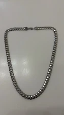 20” 8mm 925 Sterling Silver Miami Cuban Chain Necklace – 60g – Solid Heavy