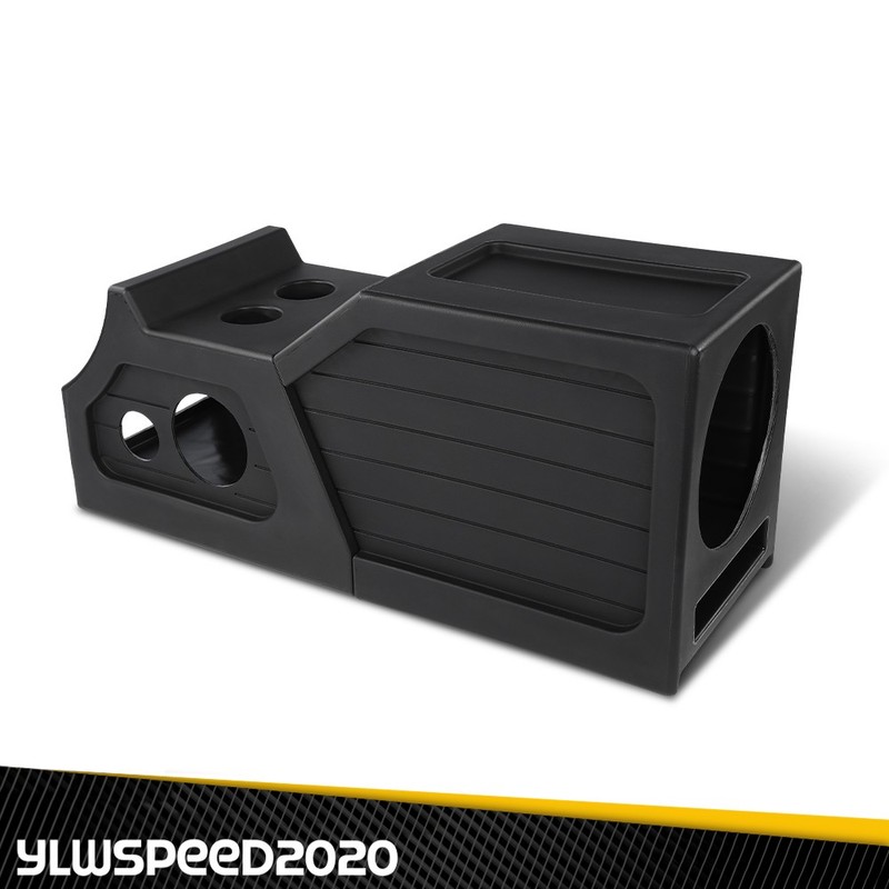 12" Center Console Subwoofer Box Fit For 2007-2013 Chevy Silverado GMC Sierra