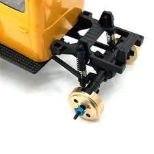 4x Wheel Hex Adaptor Spare Parts Extension Hex Hub Adapter for FMS1/24 Fcx24