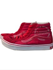 Vans ComfyCush Sk8-Hi Sneakers High Top Skate Shoes Racing Red Size 10
