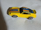 Hot Wheels Redline 1974 Flying Colors P-911 Base Porsche 911 Yellow