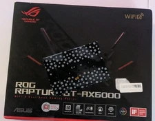 Asus ROG Rapture GT-AX6000 Wi-Fi Dual-Band Gaming Router - Black