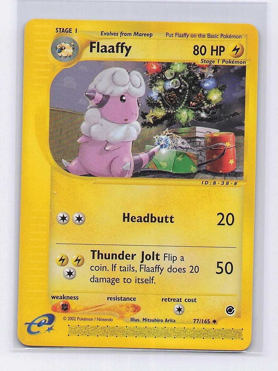 Flaaffy 77/165 Uncommon Expedition Base Set Pokemon Near Mint