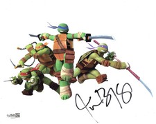 Jason Biggs signed 8x10 Photo Leonardo Teenage Mutant Ninja Turtles JSA