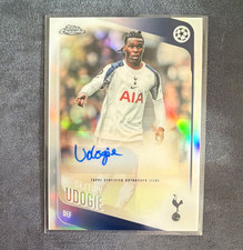 Destiny Udogie Chrome UCL 2025/26 Auto