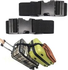 Luggage Straps for Suitcases TSA Approved, Travel Accessories to Connect Two