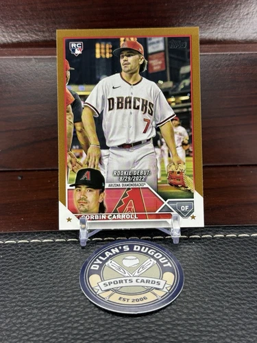 2023 Topps Update Corbin Carroll #US244 Rookie Gold Border /2023