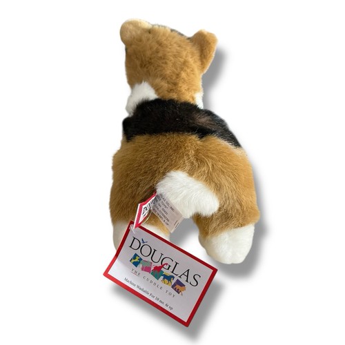 Douglas Kirby Corgi Puppy Stuffed Animal Cuddle Toys #2014 Plush Dog Tri Color - Picture 3 of 7