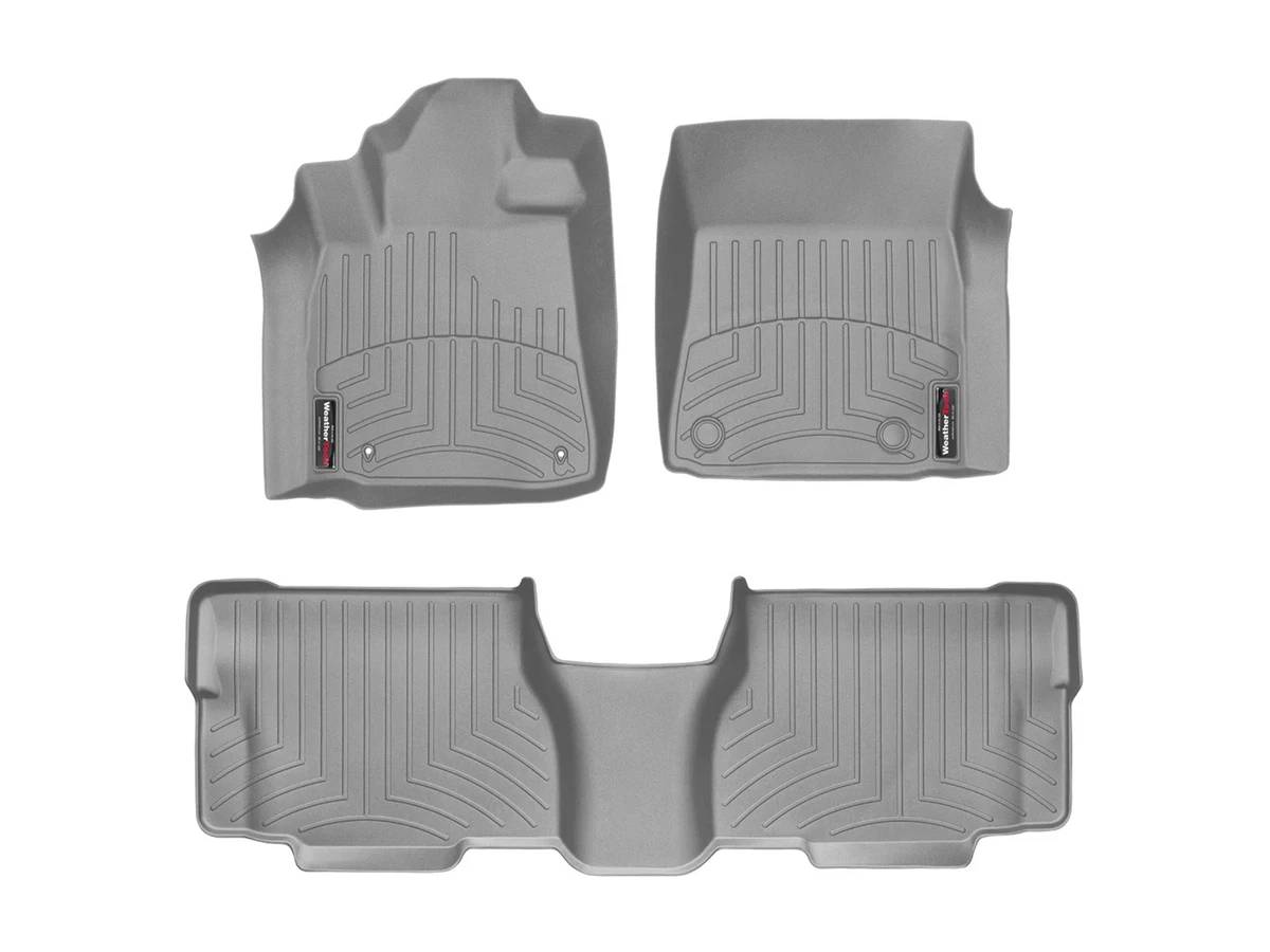 WeatherTech FloorLiner For 2008-2022 Toyota Sequoia - 3rd Row, Black, Made In USA