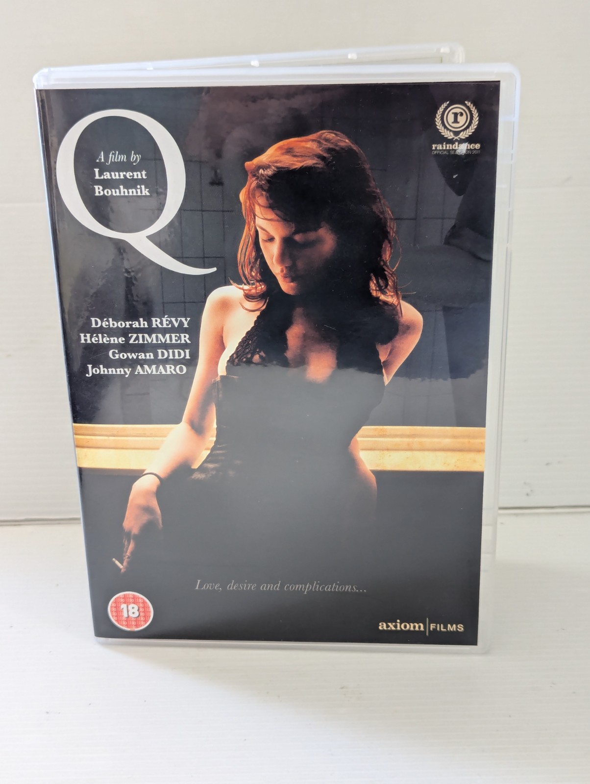 Q Dvd R2 Deborah Revy French Cinema cert 18 VG Con Axiom