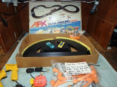Aurora AFX Slot Car Race Track Set JACKIE STEWART 24 Hr Enduro