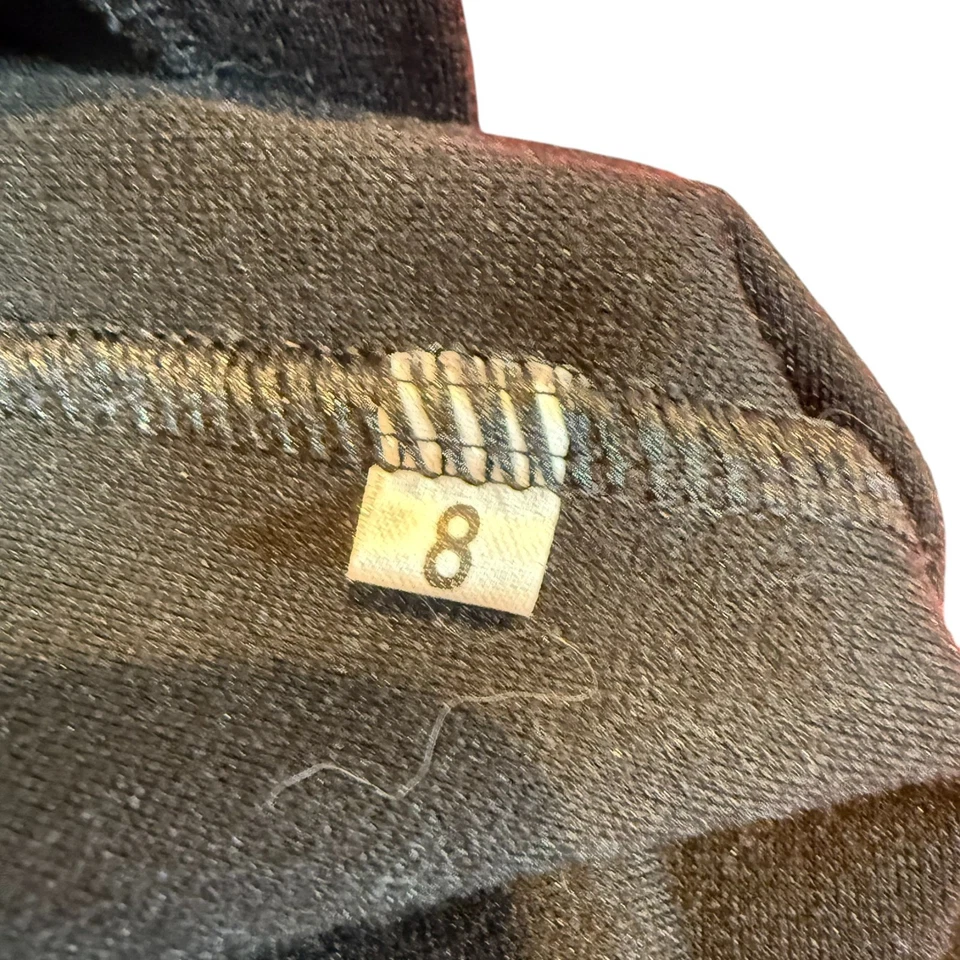 Vestido vaina Randolph Duke para mujer talla 8 The Look bloque de colores sin mangas Foto 3 de 4