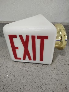 Exit Light Vintage | eBay