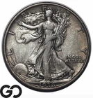 1936-D Walking Liberty Half Dollar, Semi-Better Date
