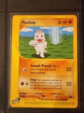 Machop 74/144 Skyridge Common Pokémon TCG Card NM