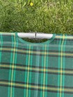 VTG Aluminum Frame Cot Nylon Plaid Folding Camping Lightweight Cot Bed 24” X 72” — photo 8