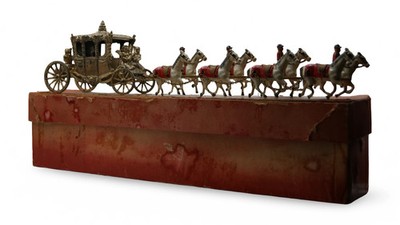 Lesney große Krönungskutsche 1953 Early Matchbox Queen Elizabeth II OVP