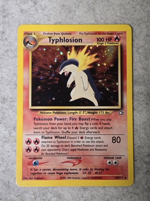 Typhlosion #18 (Neo Genesis (2000))