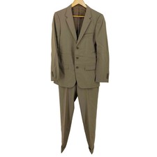 Chaqueta Anillo Traje de Lana Configuración Para Hombre’s 46 Gris A Medida Lana Blazer y Pantalón