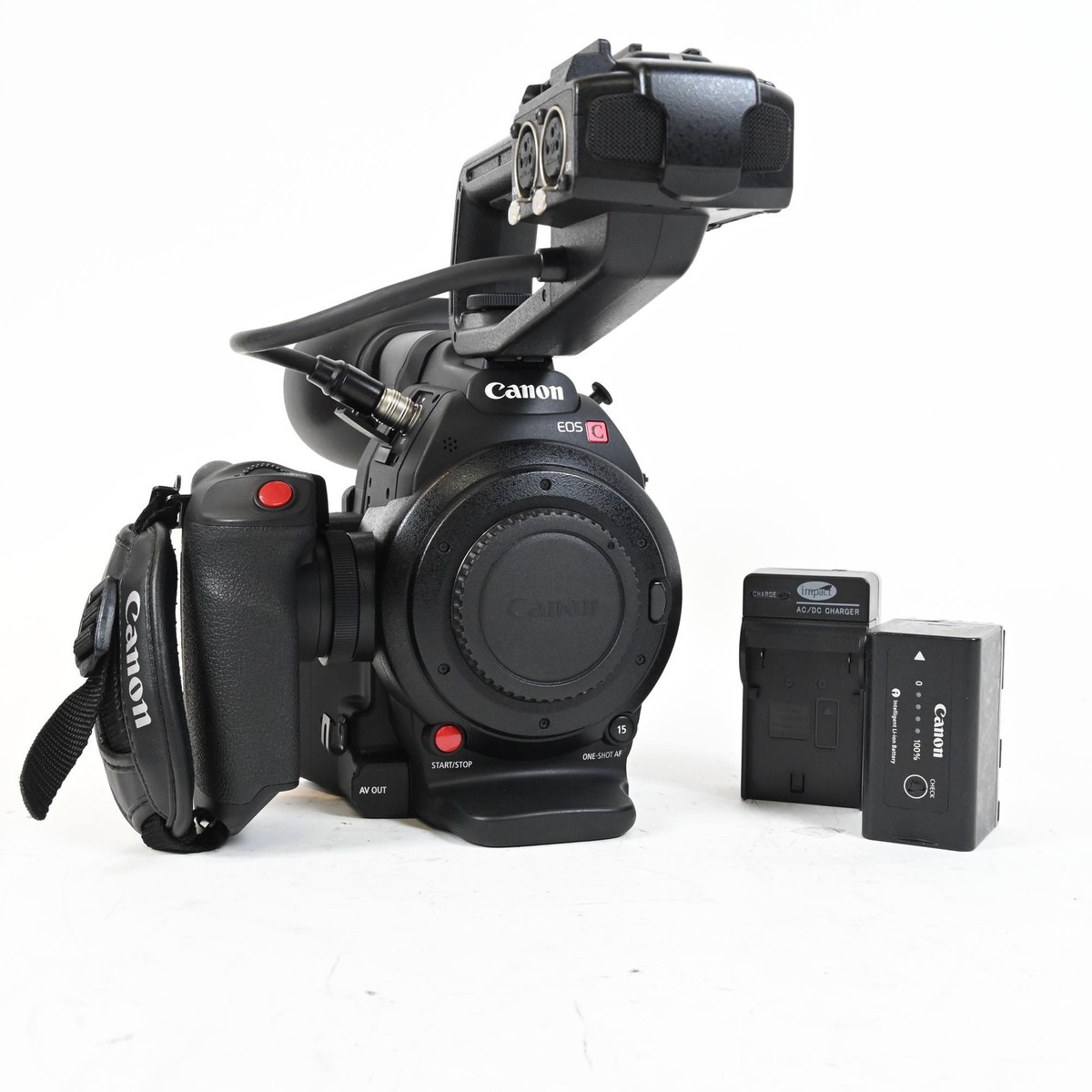 Canon EOS C100 Mark II Cinema EOS Camera Body. Canon EF Mount #047