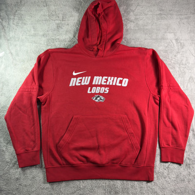 Vintage Nike Team University New Mexico UNM Lobos Hoodie
