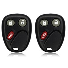 2Pack 3-Button Keyless Entry Remote For Chevrolet For GMC Yukon/Sierra 2003-2007