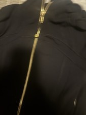 Lululemon Women's Define Jacket Size 8, Black/Gold Zipper