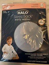 Halo SleepSack 18-24 mo Early Walker Wearable Blanket XL NEW Lightweight Blue
