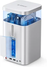ORICO MiniTower 2-Bay RAID Enclosure NVMe SSD 10Gbps Hub Dock Station Mac Mini