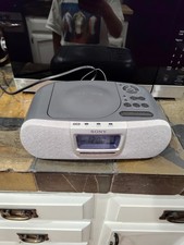Sony Dream Machine ICF-CD830 CD AM/FM Alarm Clock Radio TESTED WORKING