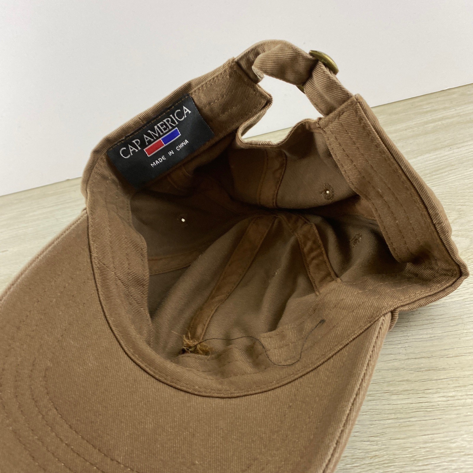 Solid Brown Brown Cap America Hat Adjustable Adul… - image 11