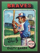 2025 Topps Shoebox Treasures Dusty Baker /10 Vintage Stock By Andy Friedman
