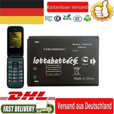 Akku für Alcatel CAB22B0000C1 CAB22D0000C1 OT-2010D OT-2010X OT-2012D OT-2012G