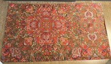 Ralph Lauren GALAHAD King Pillow Sham Hard To Find Red Paisley Medieval